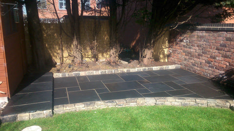 Black Patio Paving 3