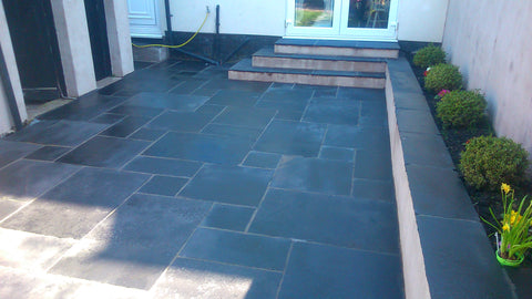 Black Patio Paving 4