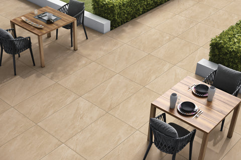 Country Cream Porcelain Paving - 900 x 600mm