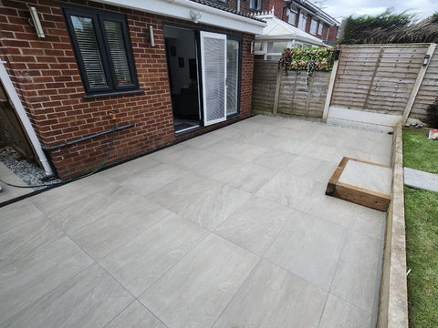 Kandla Dark Porcelain Paving - 900 x 600mm