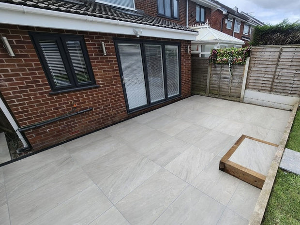 Kandla Dark Porcelain Paving - 900 x 600mm