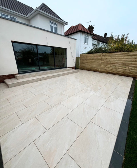 Country Cream Porcelain Paving - 900 x 600mm