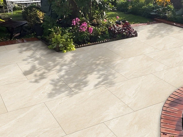 Country Cream Porcelain Paving - 900 x 600mm