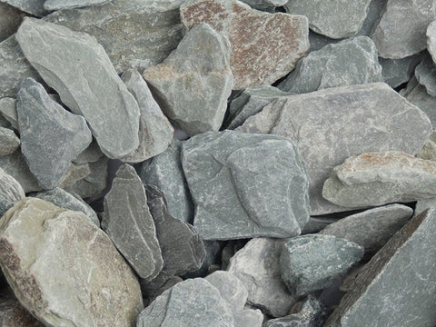 Green Slate Chippings 40mm