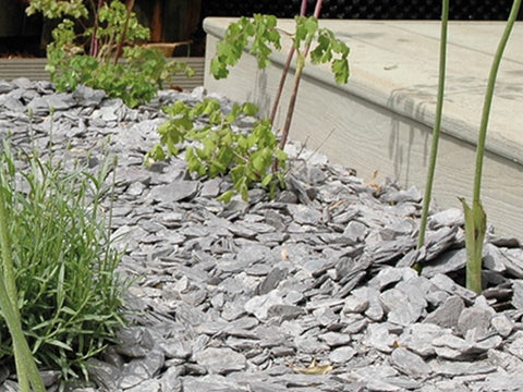 Plum Slate Chippings 40mm