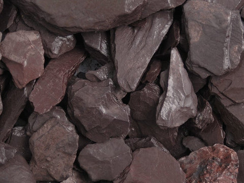 Plum Slate Chippings 40mm