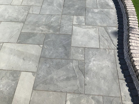 Grey Brazilian Slate Paving