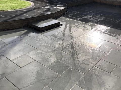 Grey Brazilian Slate Paving