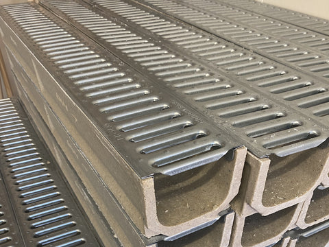 1m Metal Top Drainage Channel