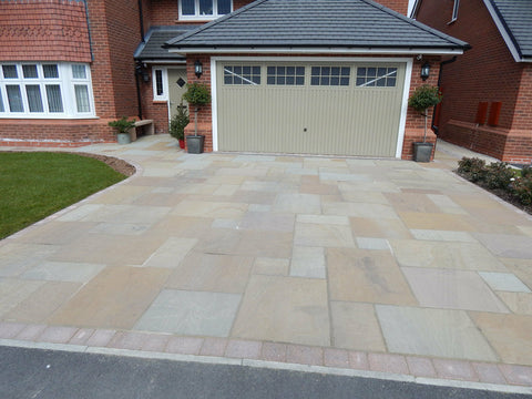 Delamere Natural Indian Sandstone Paving