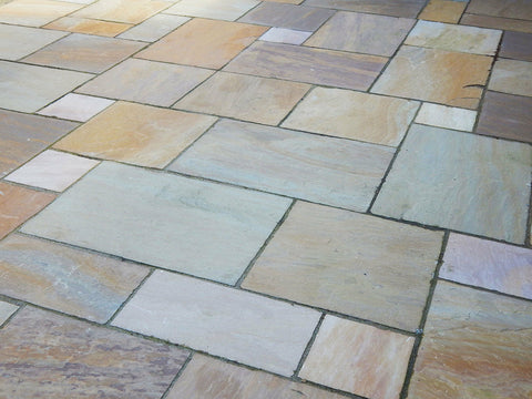 Sienna Natural Indian Sandstone Paving