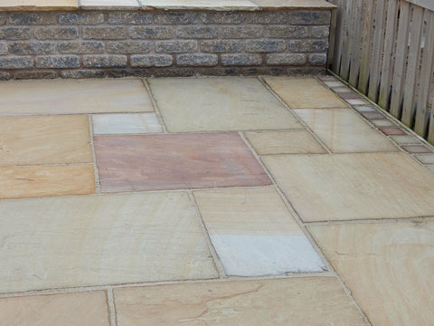 Sienna Natural Indian Sandstone Paving